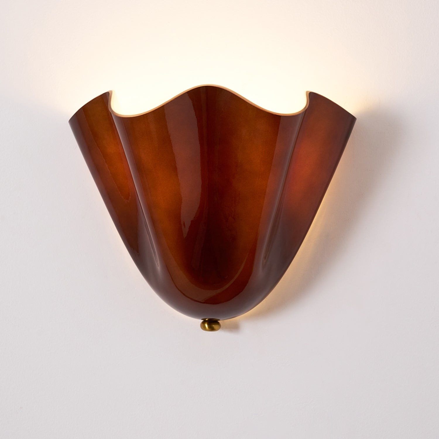 Bellina Modern Glass Wall Sconce - Ambient Lighting for Hallway P075