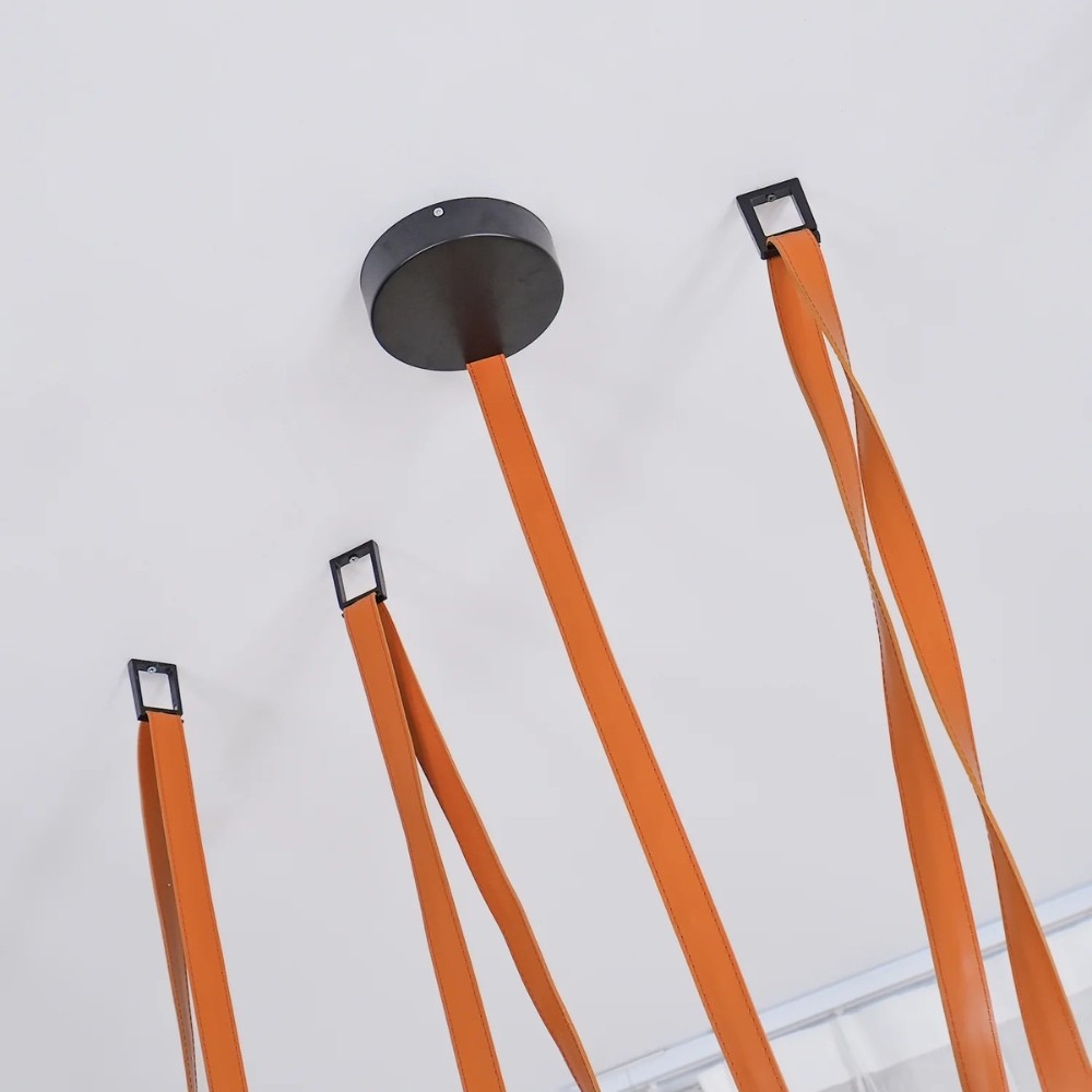 Flexible Belt-Style Pendant Lamp for Customizable Ambient Light S241