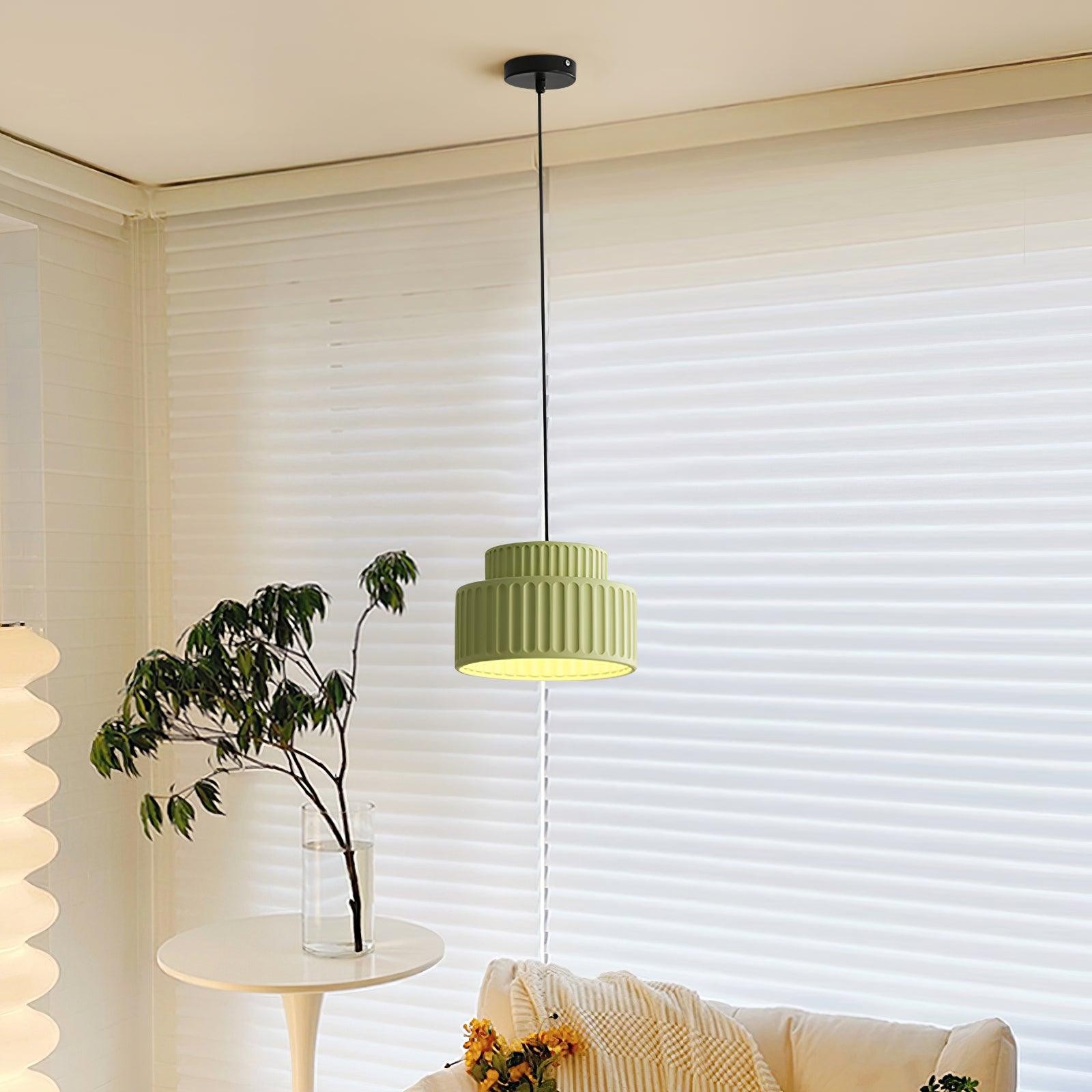 Nordic Resin Column Pendant Lamp M149