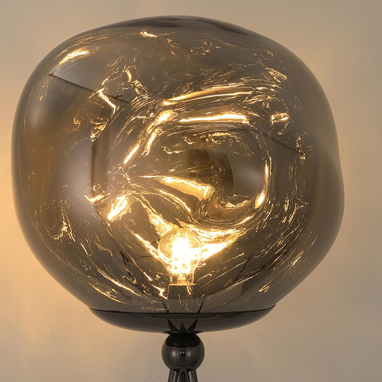 Tripod Irregular Lava Floor Lamp M216