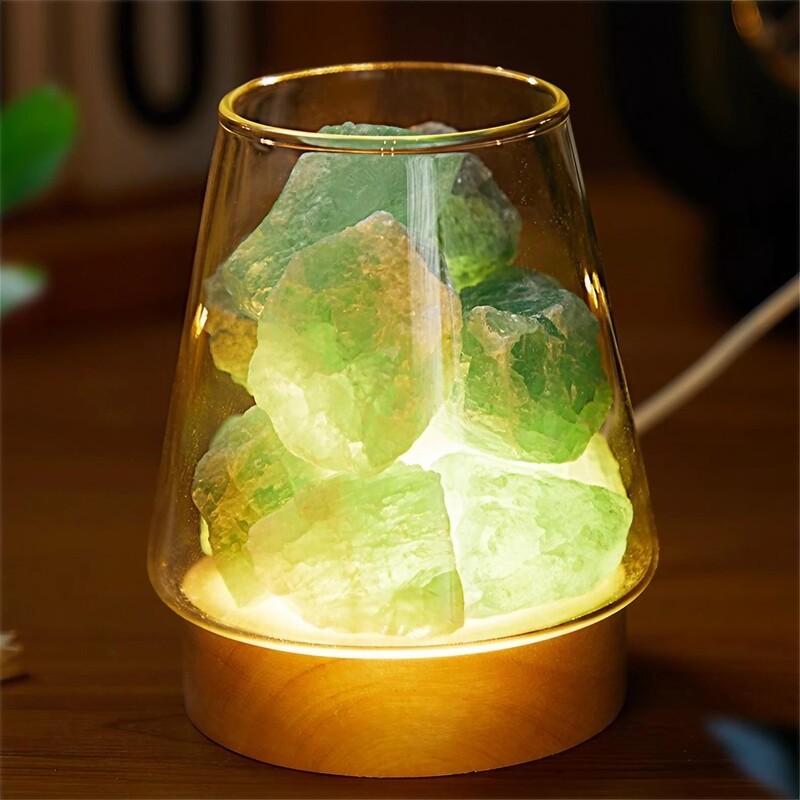 Rechargable Aroma Himalayan Salt Lamp Night Light