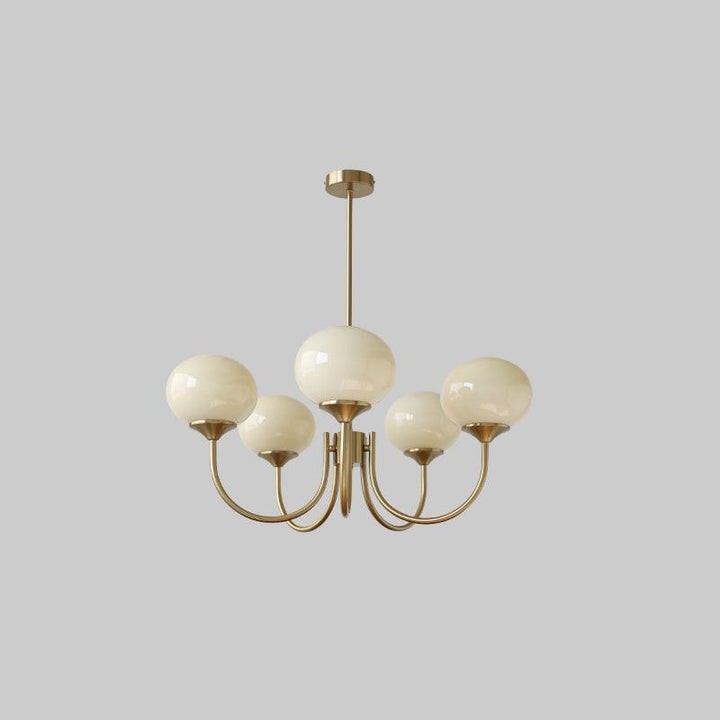 Bauhaus Glass Ball Marshmallow Chandelier S200