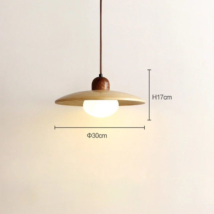 Nordic Bamboo & Wooden Pendant Light T2145