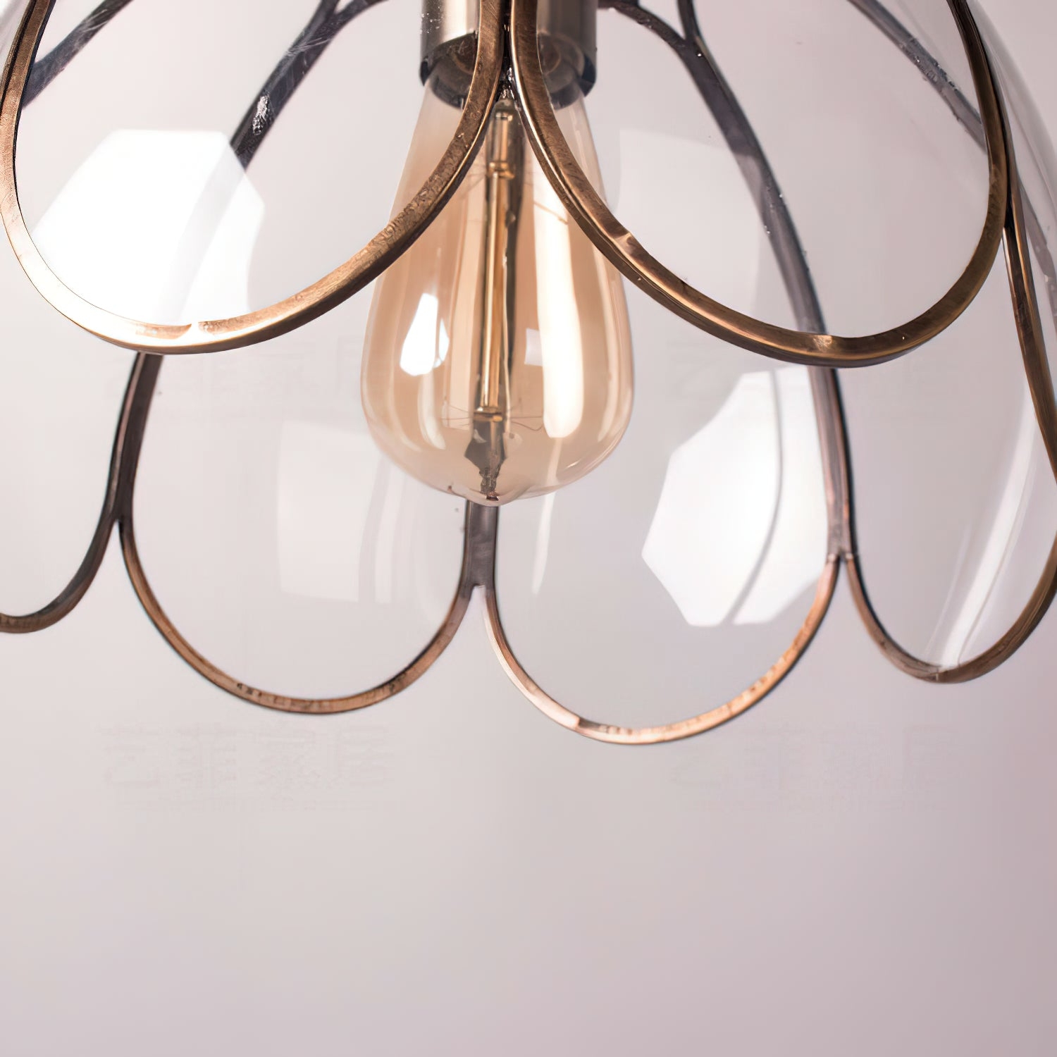 Retro Lotus Pendant Lamp T1806