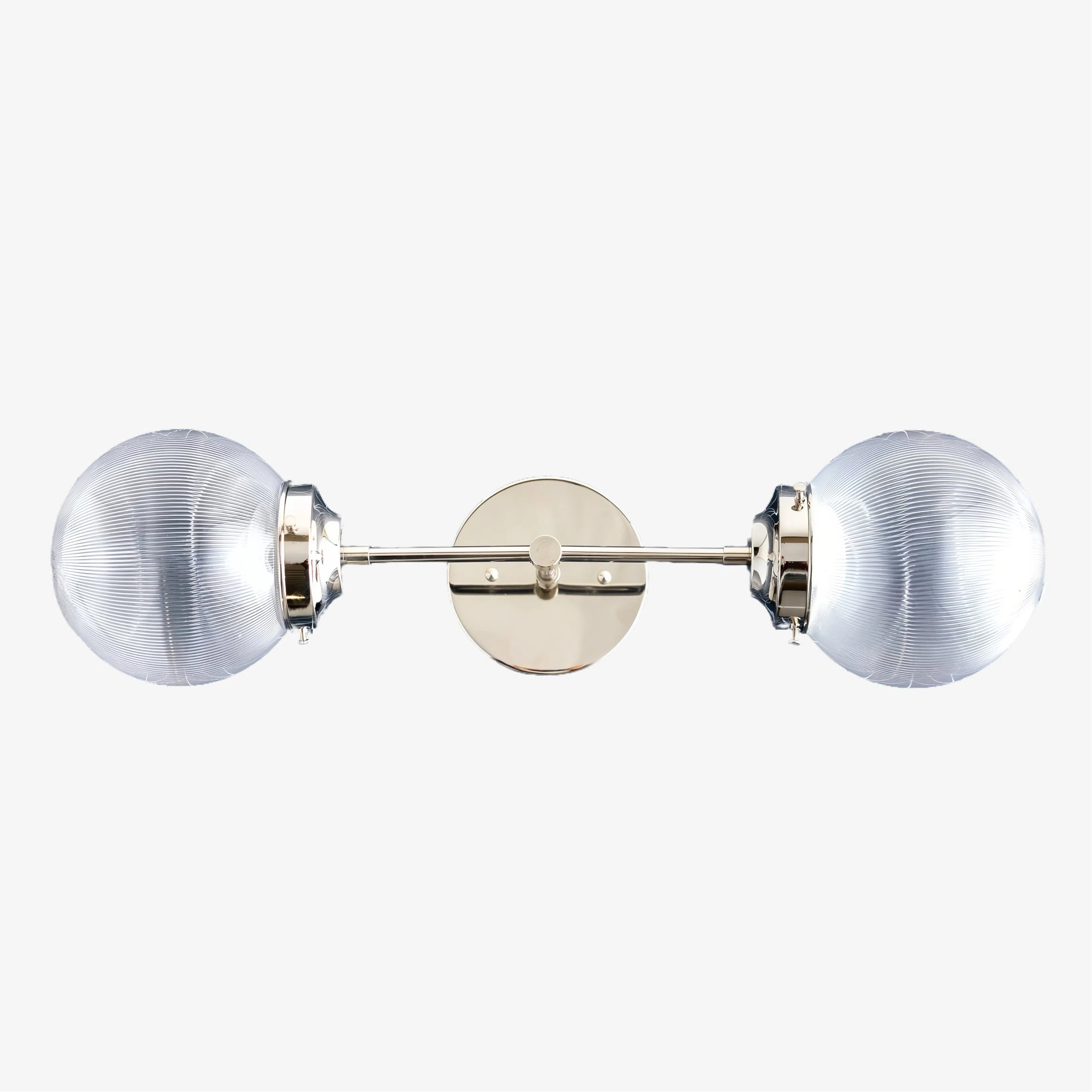 Lumio Globe Versatile Vanity Sconce - Dimmable Light for Bathroom and Hallway Use T353