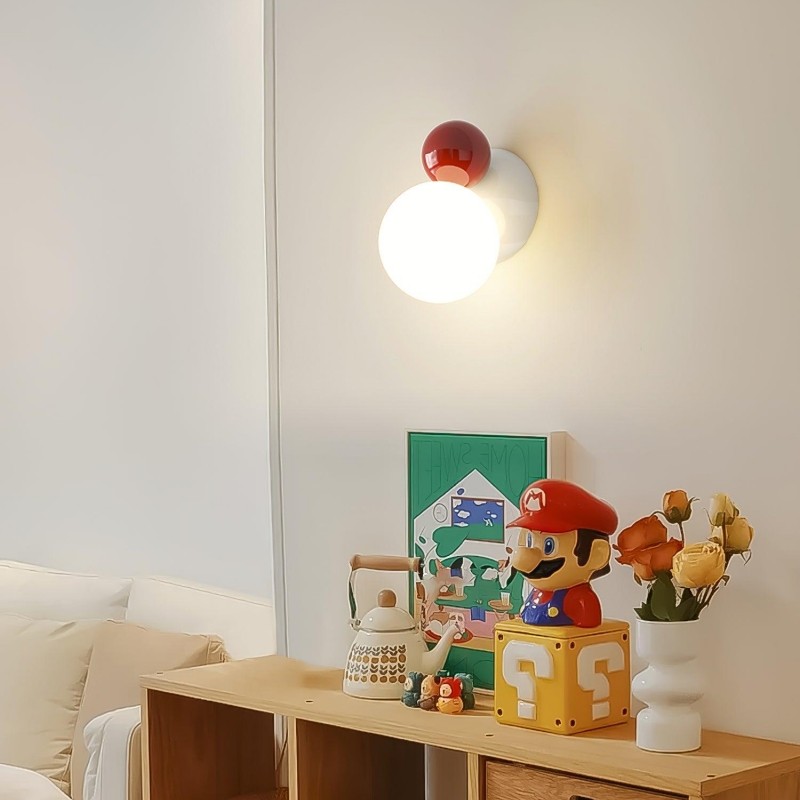 Macaron Globe Metal Wall Light Ceiling Light M124