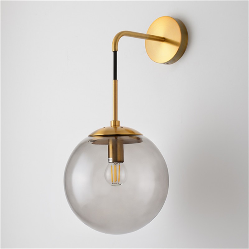 Nordic Glass Ball Wall Light