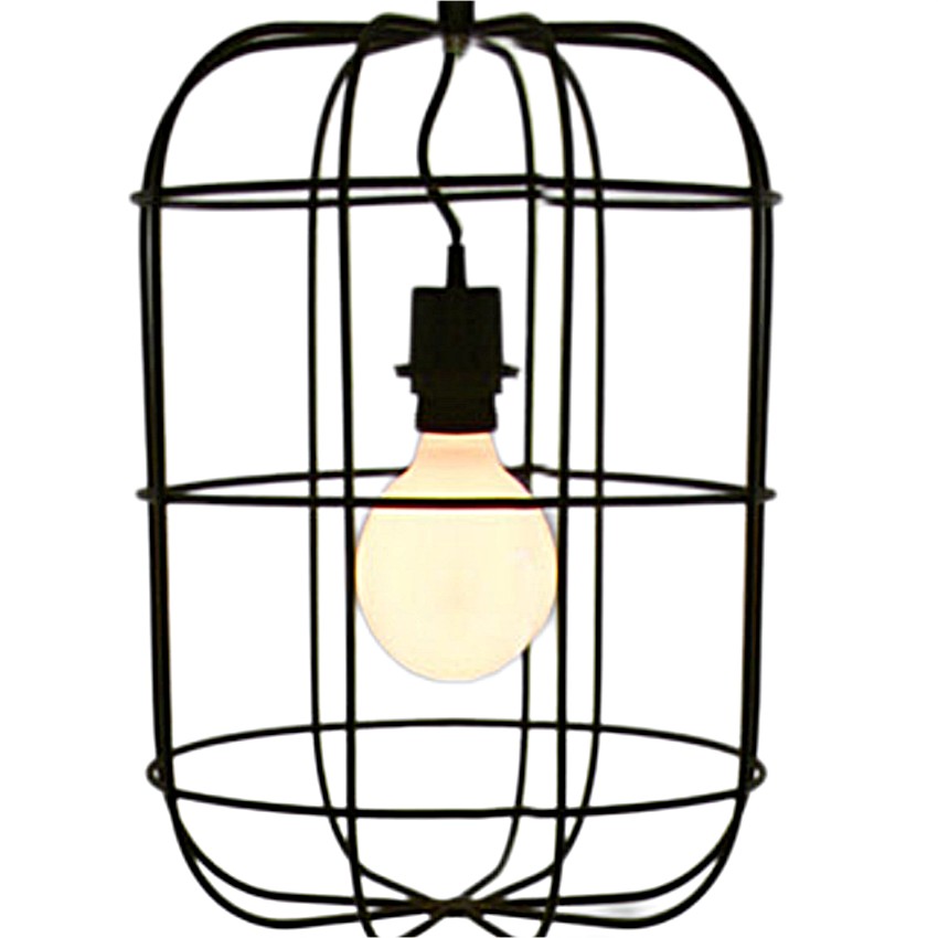 CLINTON Loft Caged Pendant Lamp