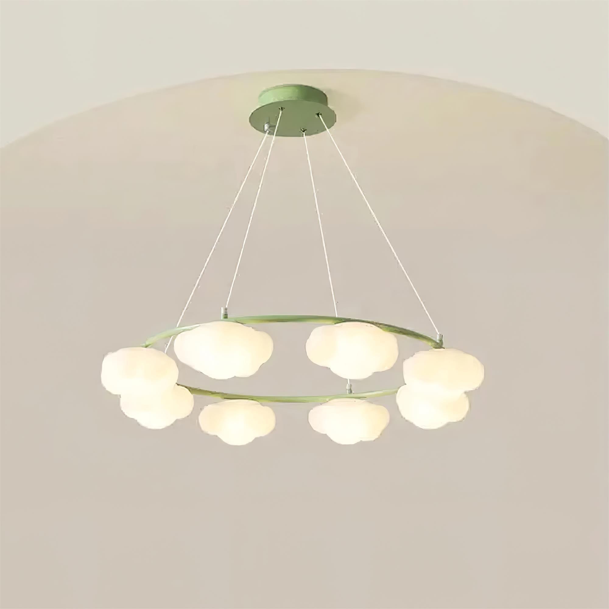 Cream Style Creative Personality Clouds Chandelier M221