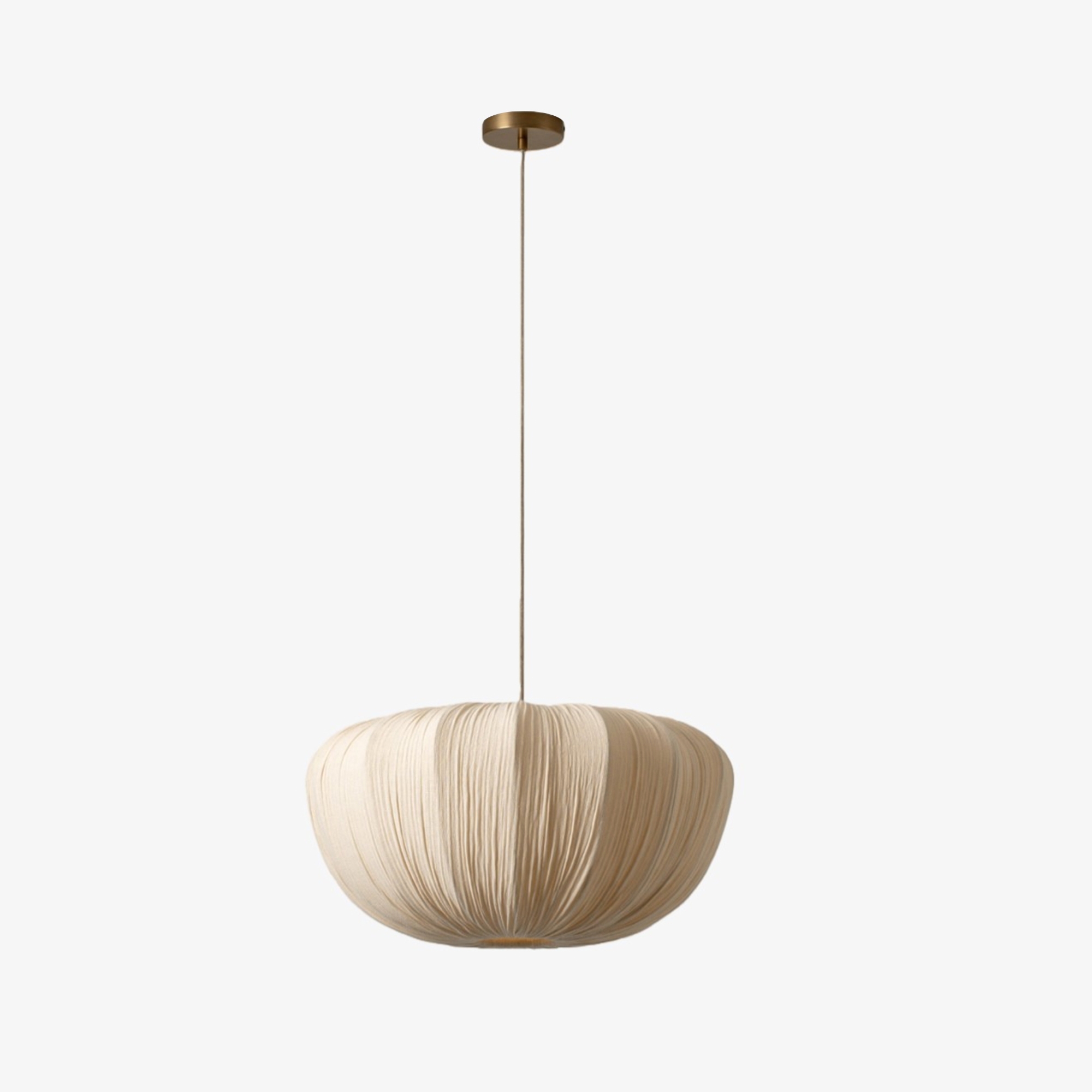 Linbron Soft Linen Shade Pendant - Elegant Light for Living T477