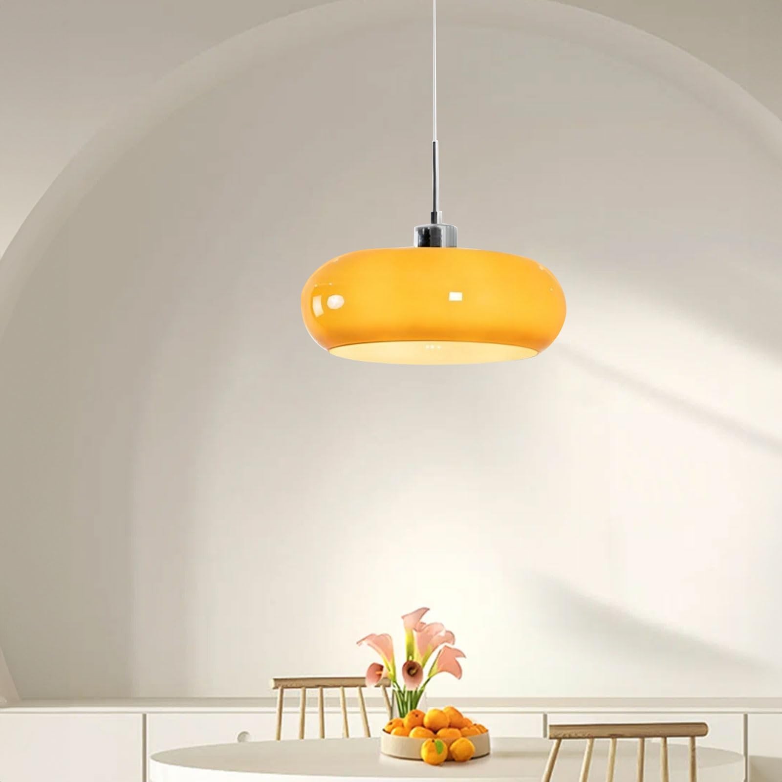 Nordic Bauhaus Glass Pendant Lamp S47
