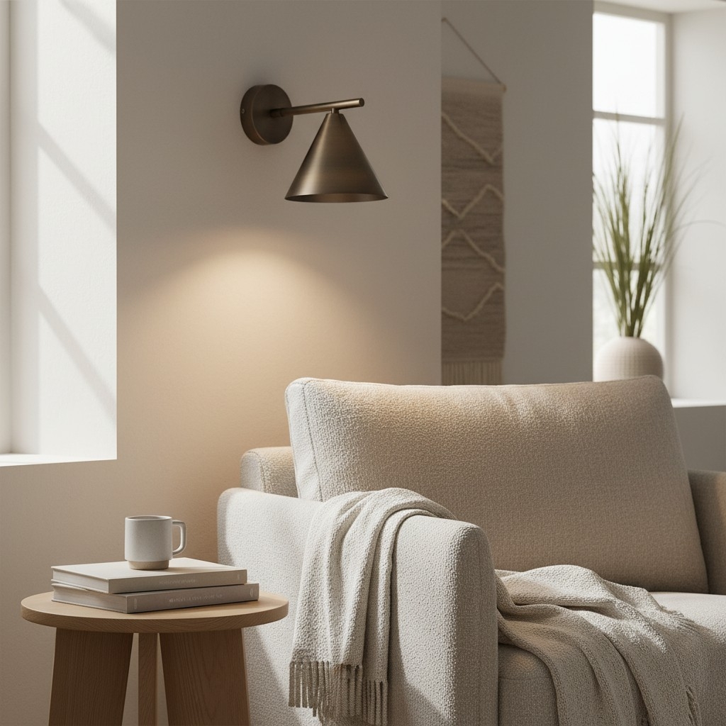 Oricone Modern Adjustable Arm Wall Light - Minimalist Metal Design for Home Interiors T953