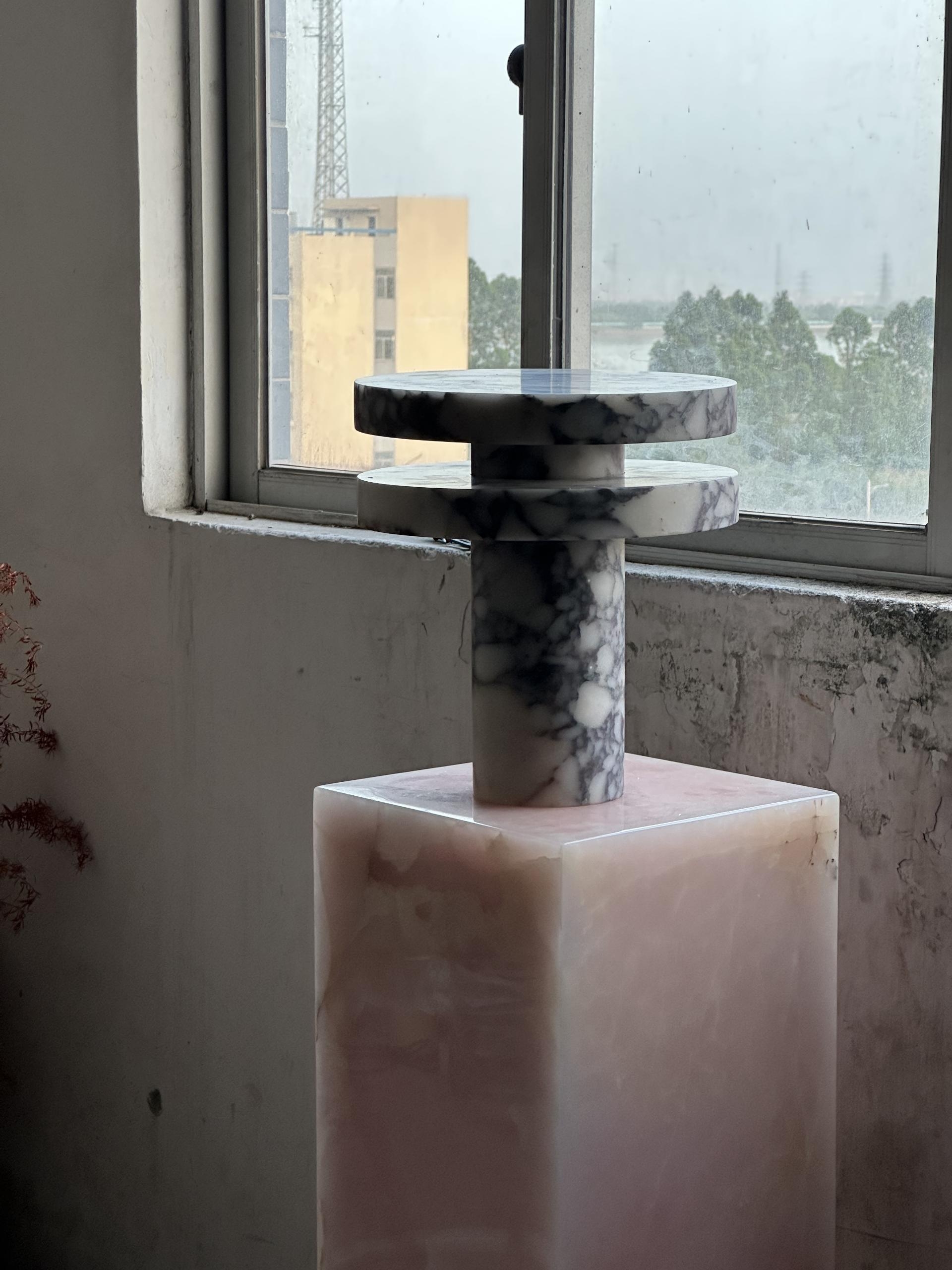 Pillar Marble Table Lamp T1791