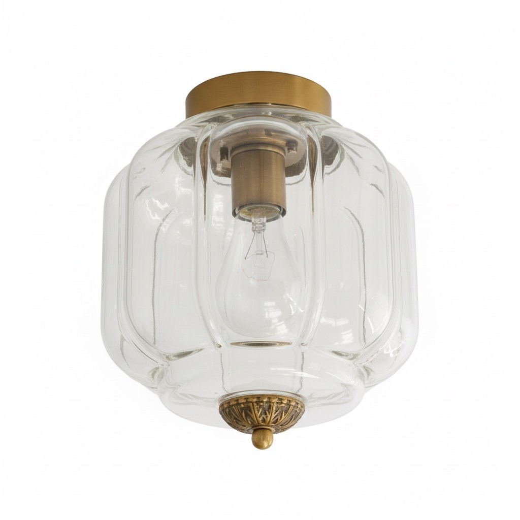 Eloise Lantern Style Semi Flush Light - Classic Charm for Interiors T287