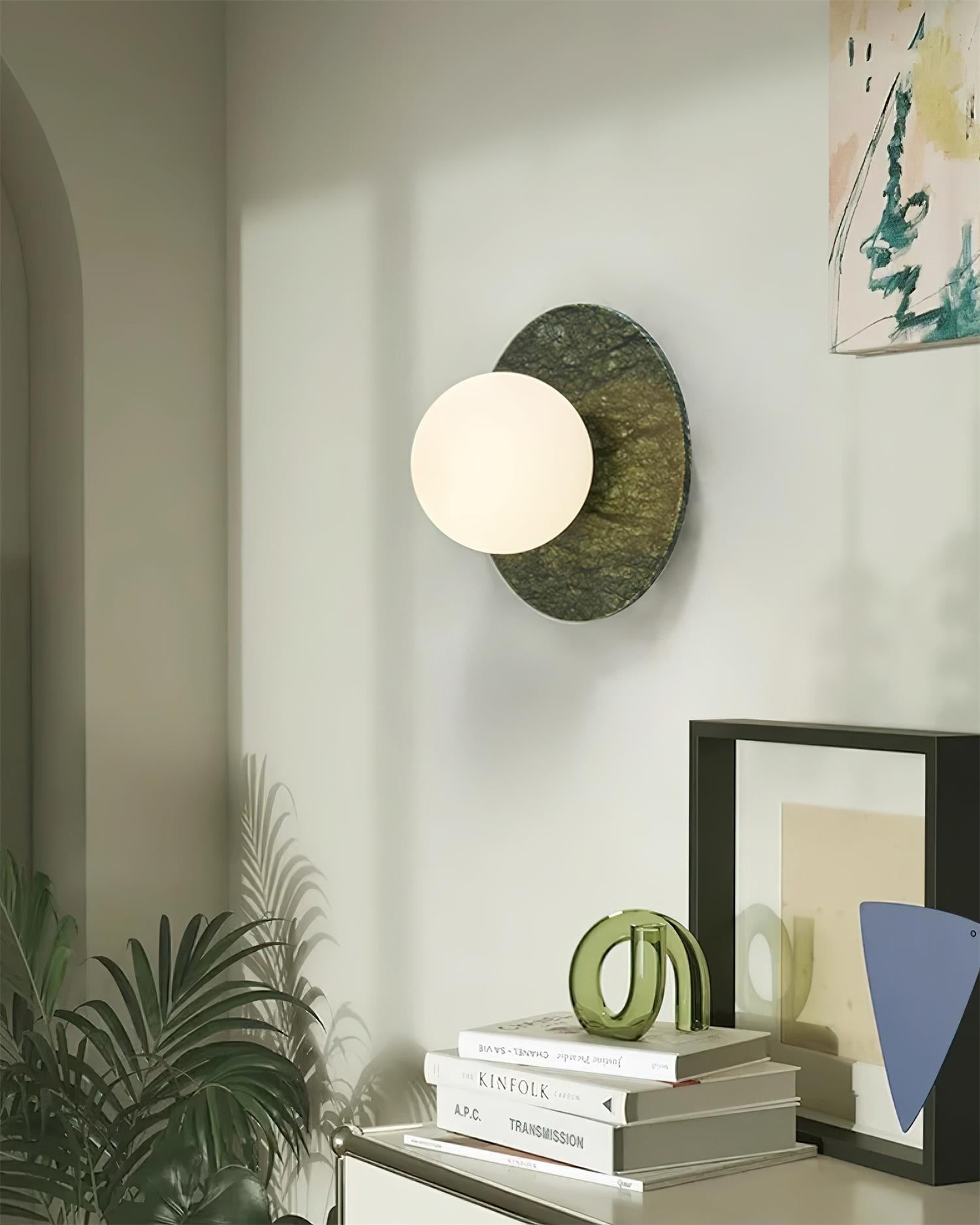 Green Marble Wall Lamp P020