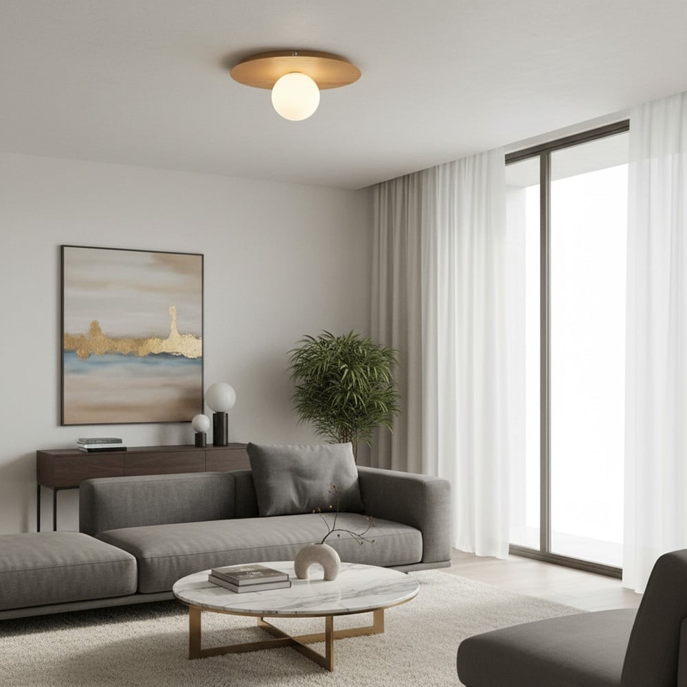 AuroraDisk Nordic LED Sconce - Round Ceiling / Wall Light T456