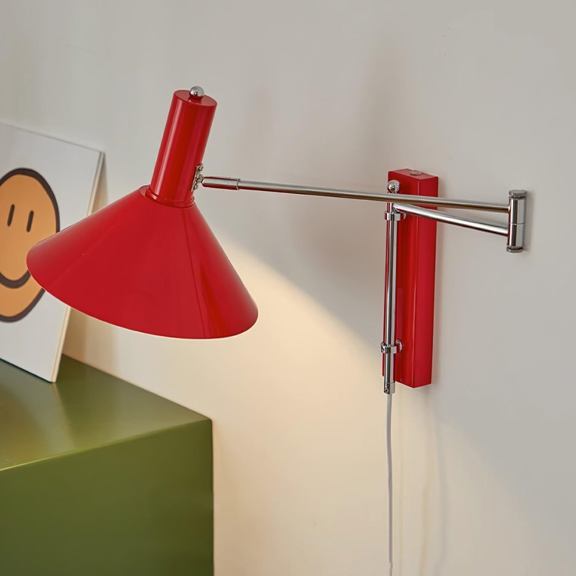 Classic Modern Swing Arm Adjustable Bedside Reading Wall Lamp M19