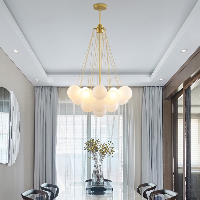 Cloud Orb Chandelier