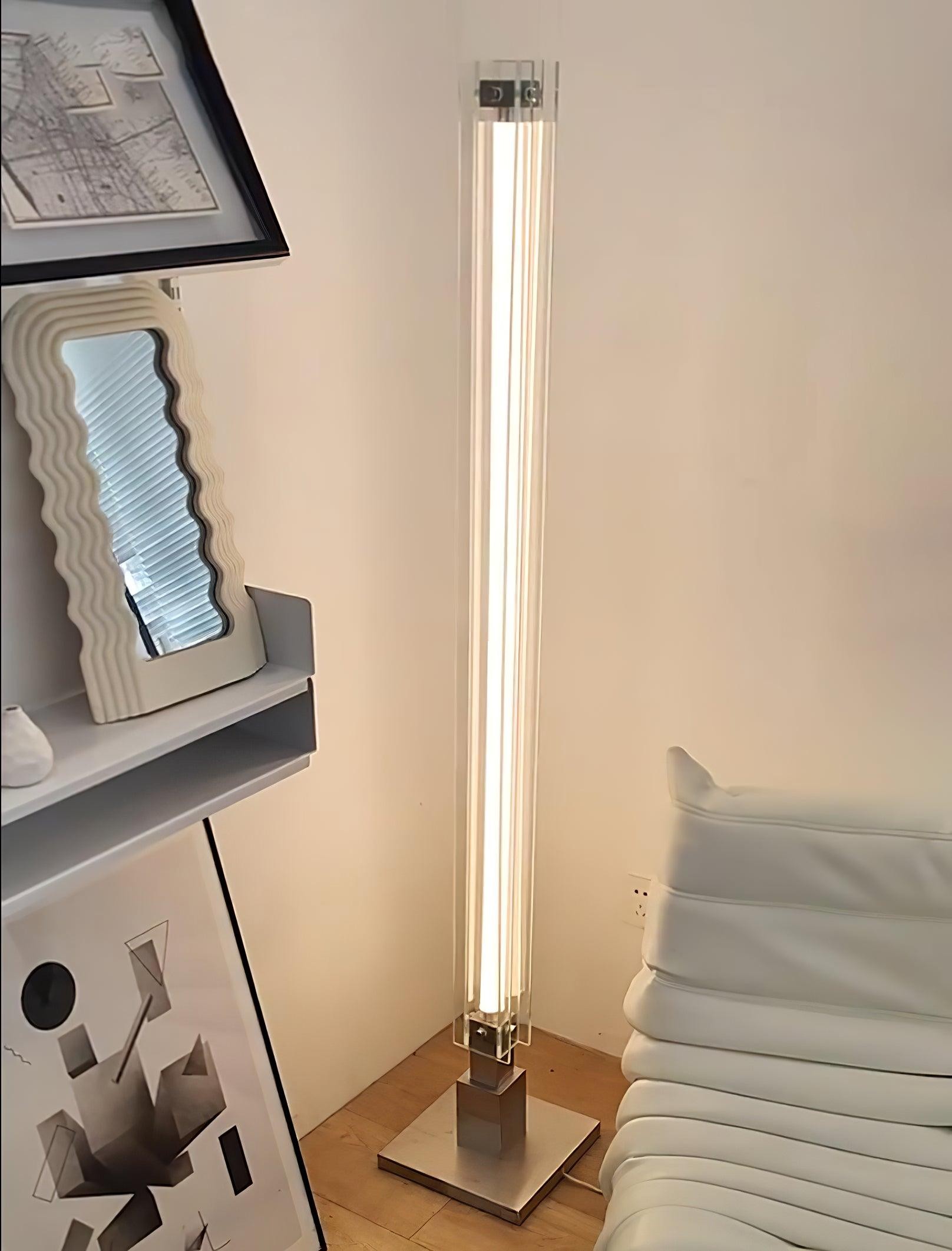 Industrial Style Minimalist Glass Floor Lamp G35