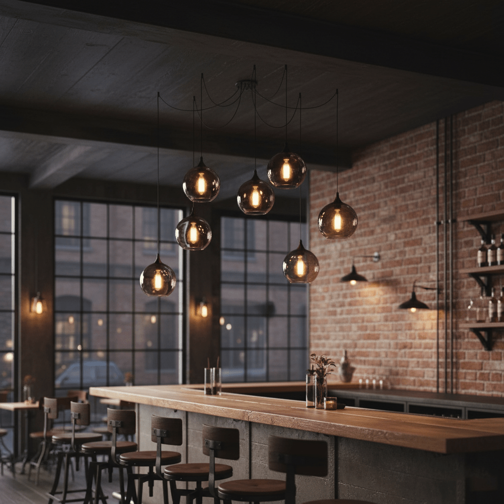 Bottle Pendant Light T1587