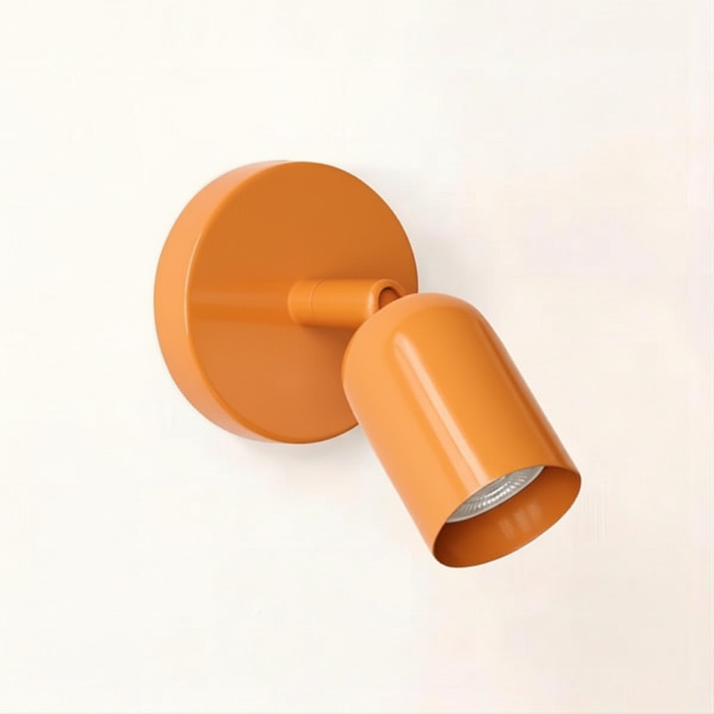 Solid Color Wall Sconce - Modern Bauhaus LED Bedside Lighting Interior S169