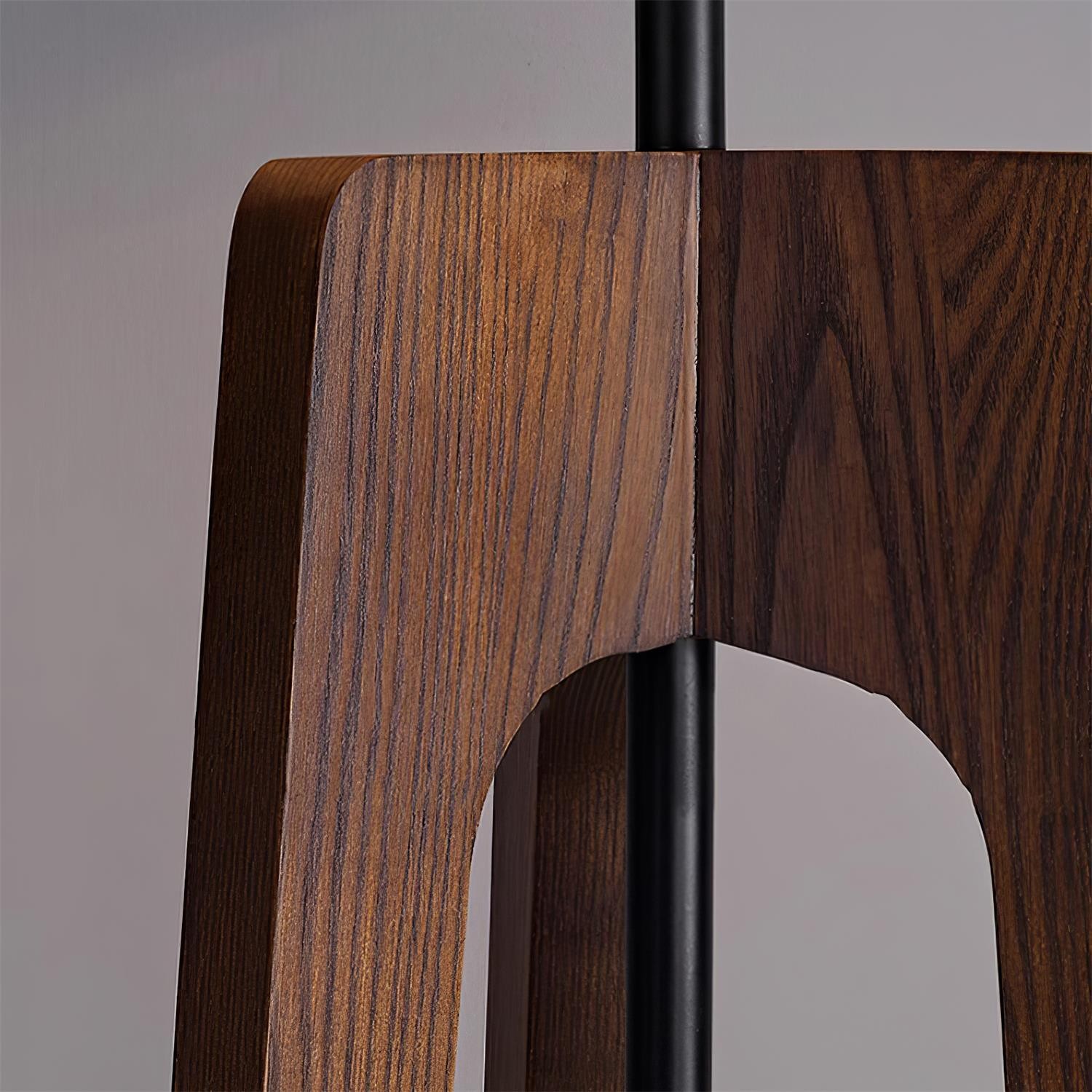 Minimalist Wood Tripod Table Lamp M218