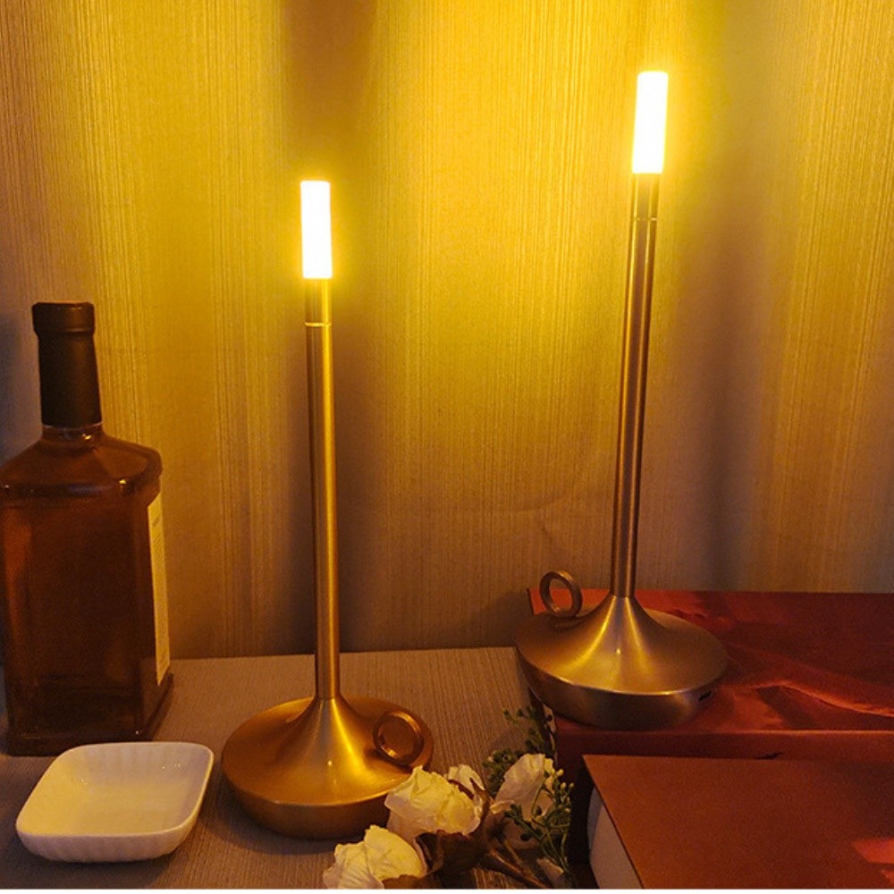 Candlelight Cordless Dimmable Rechargeable Table Lamp S204