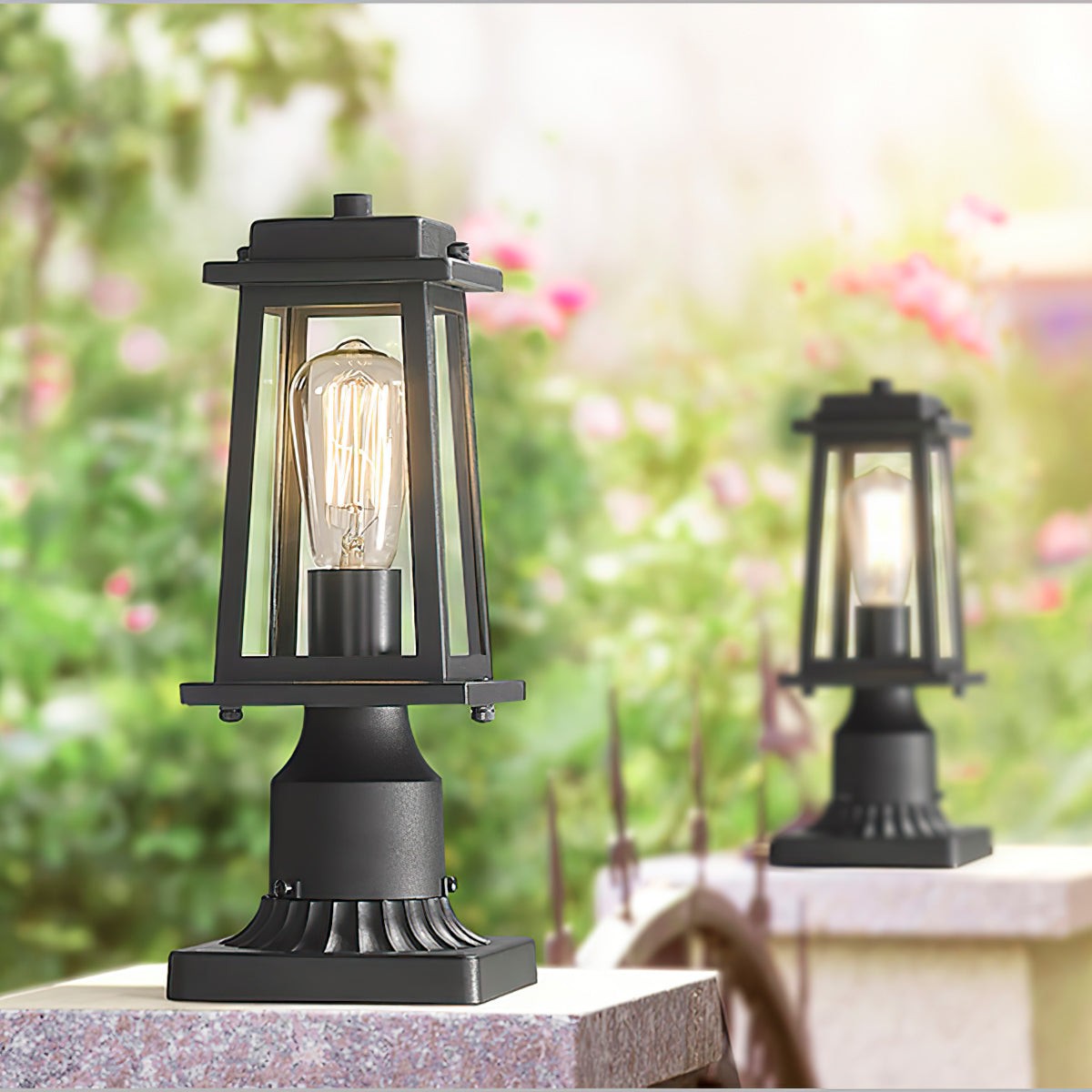 Lantern Outdoor Lamp Post Light For Yard S03