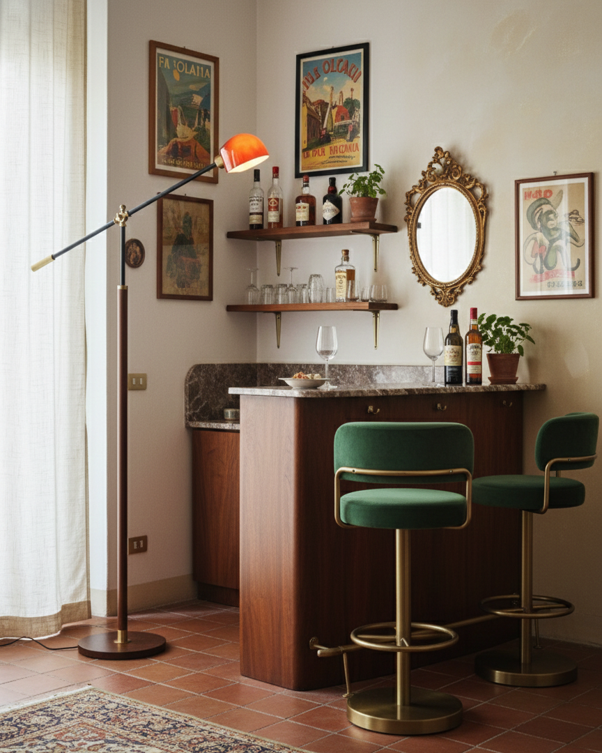 Heritage Swing Floor Lamp T1540