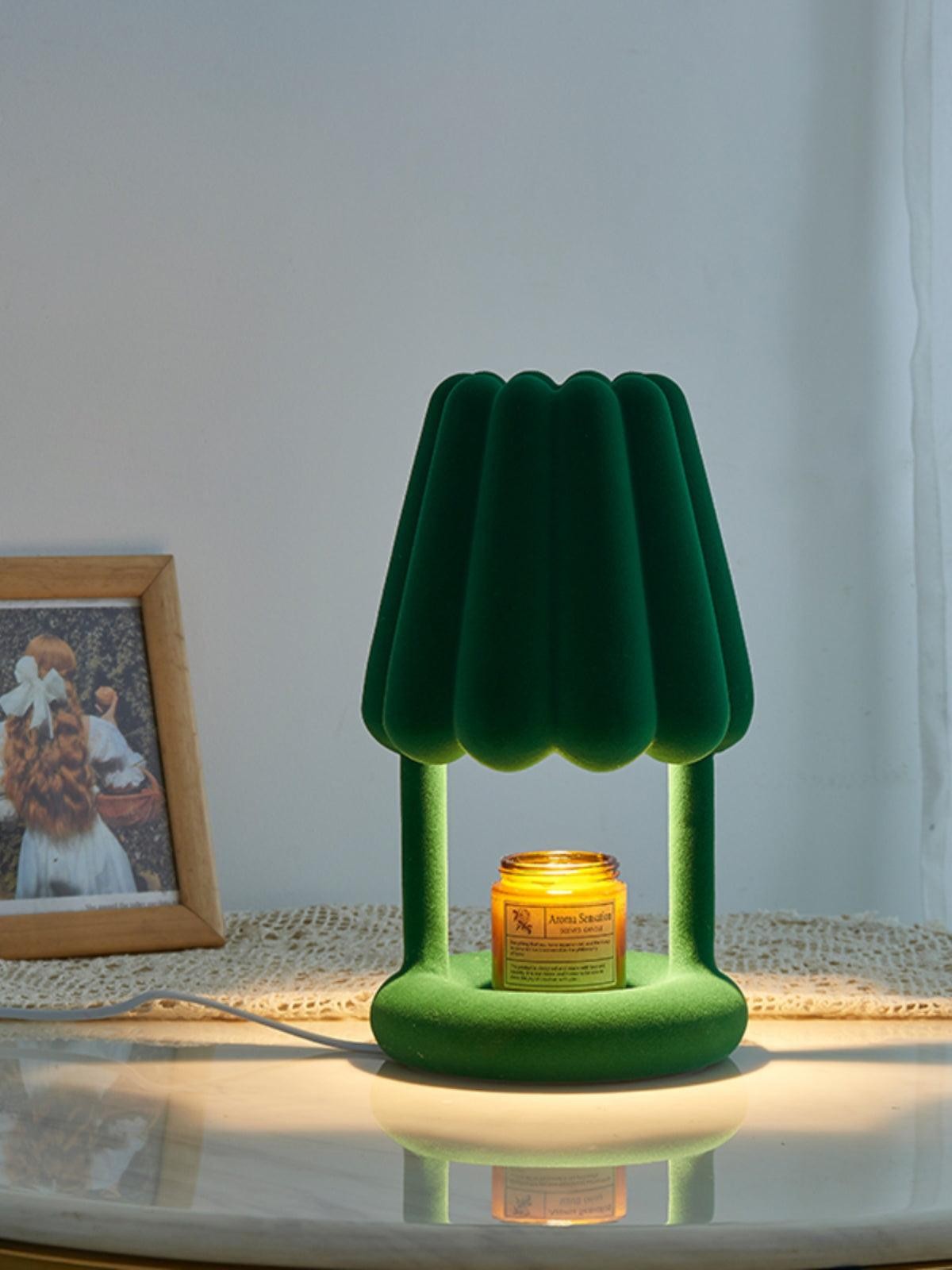 Ice Cream Flocked Resin Table Lamp M463