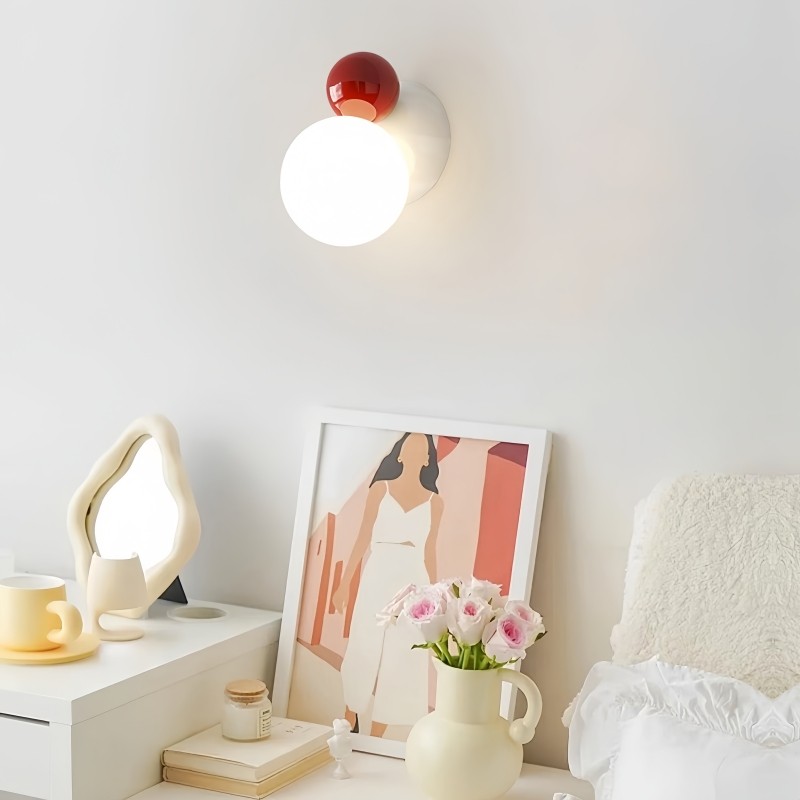 Macaron Globe Metal Wall Light Ceiling Light M124