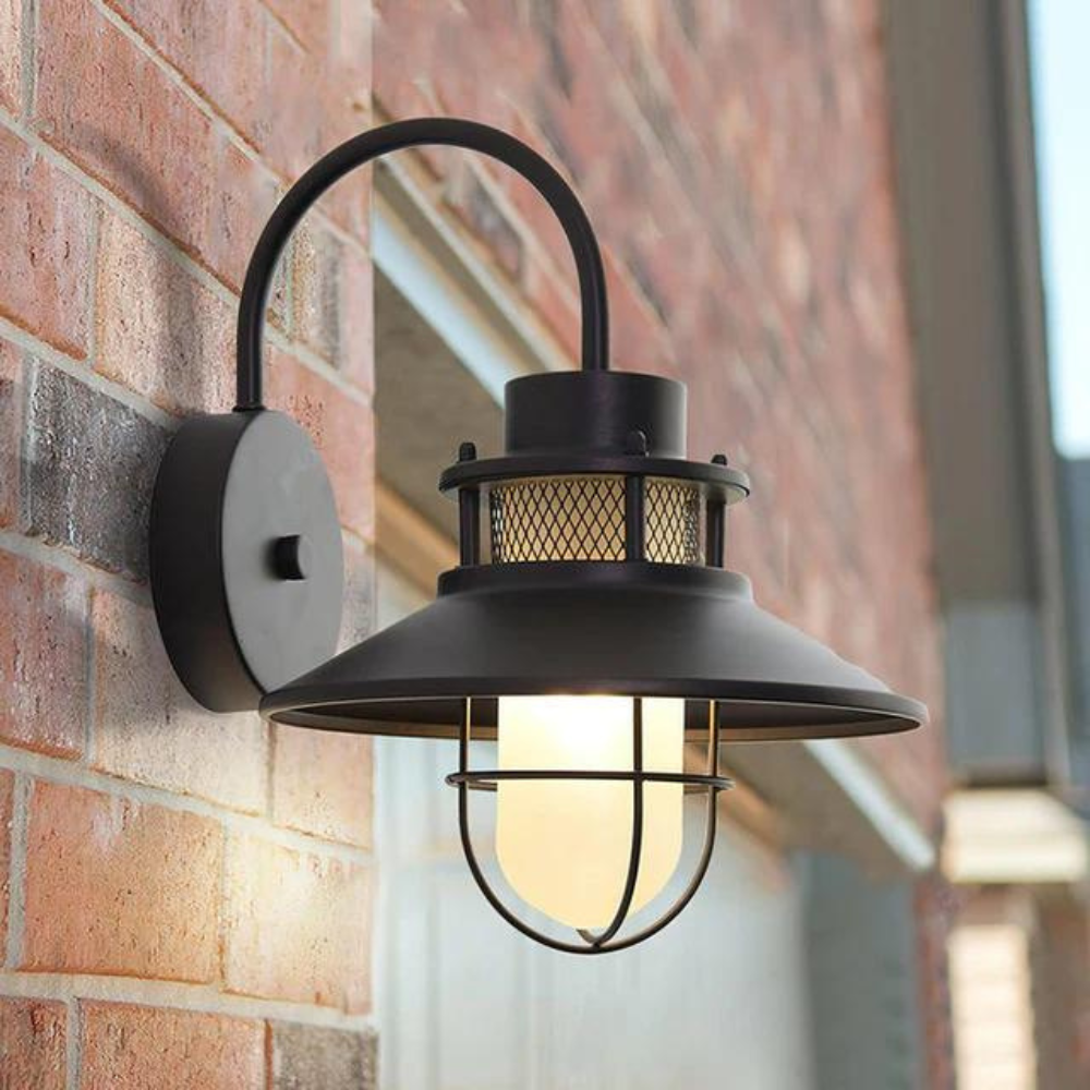 Luminous Outdoor Torch Metal Outdoor Wall Lamp T2031