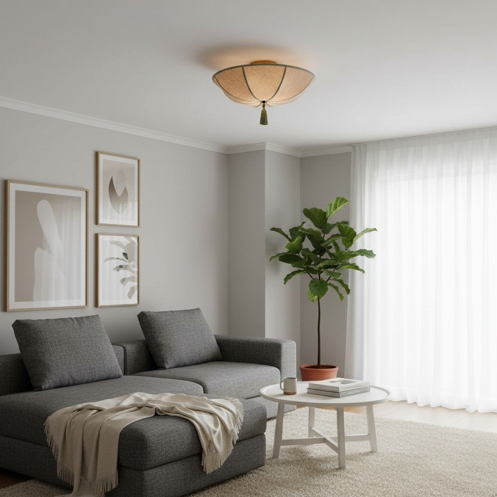 Valoflor Floral Petal Ceiling Light - Modern Flush Mount Lamp T569