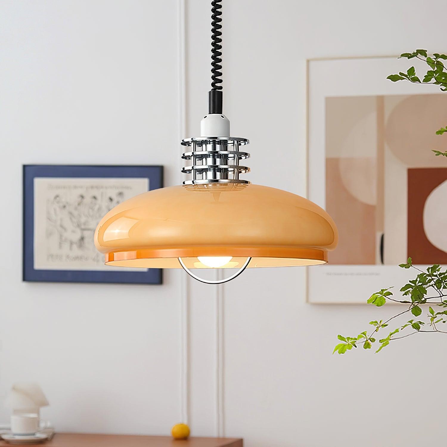 Nordic Cream Retractable Pendant Lamp M203