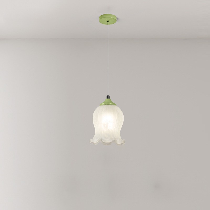 Nordic Flower Bud Glass Pendant Light S89