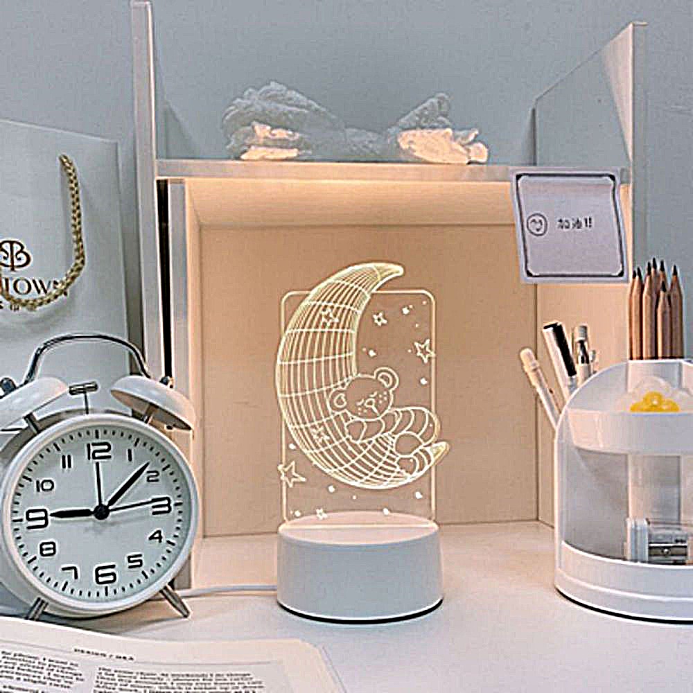 Cartoon 3D Desk Lamp