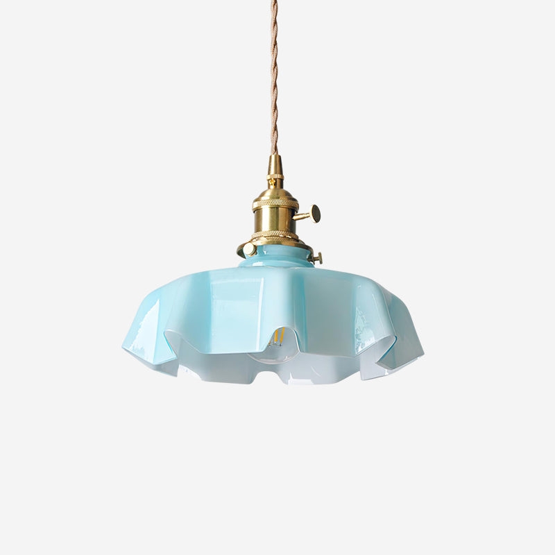 Skirted Ripple Pendant Lamp T1469