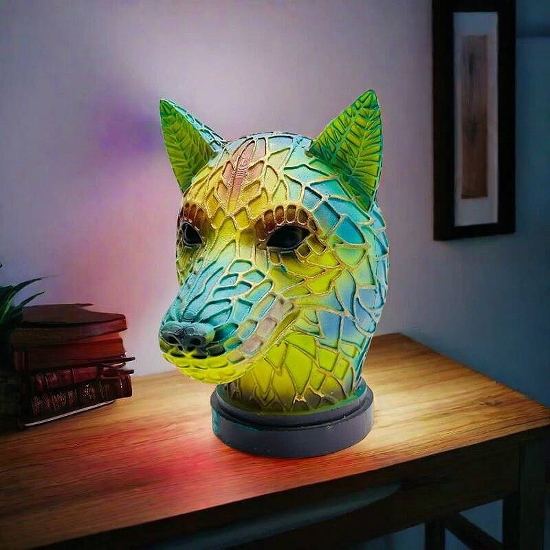 Magical Animal Statue Resin Table Lamp M537