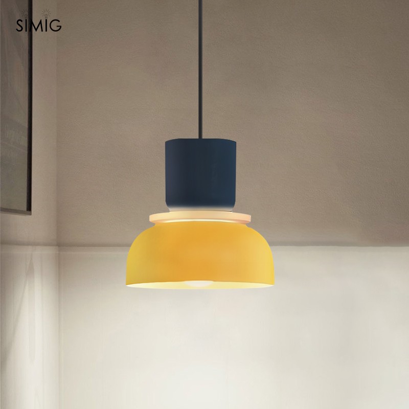 MACRI Color Block Nordic Pendant Light for Living Room