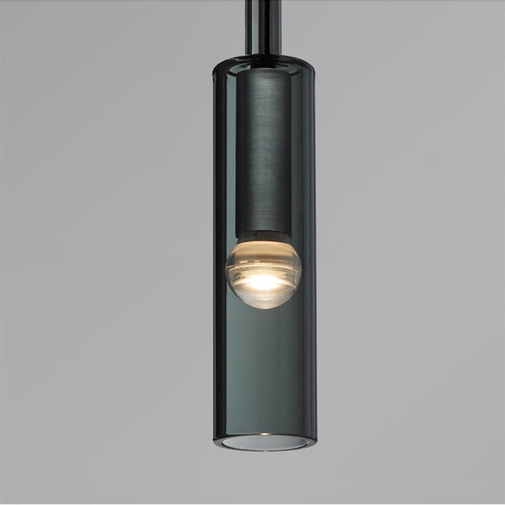 Modern Cylindrical Glass Pendant Light G42
