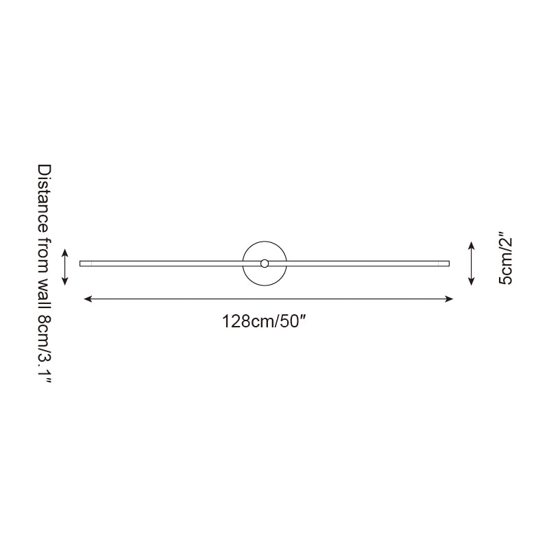 Kady Linear Disc Wall Lamp T1279