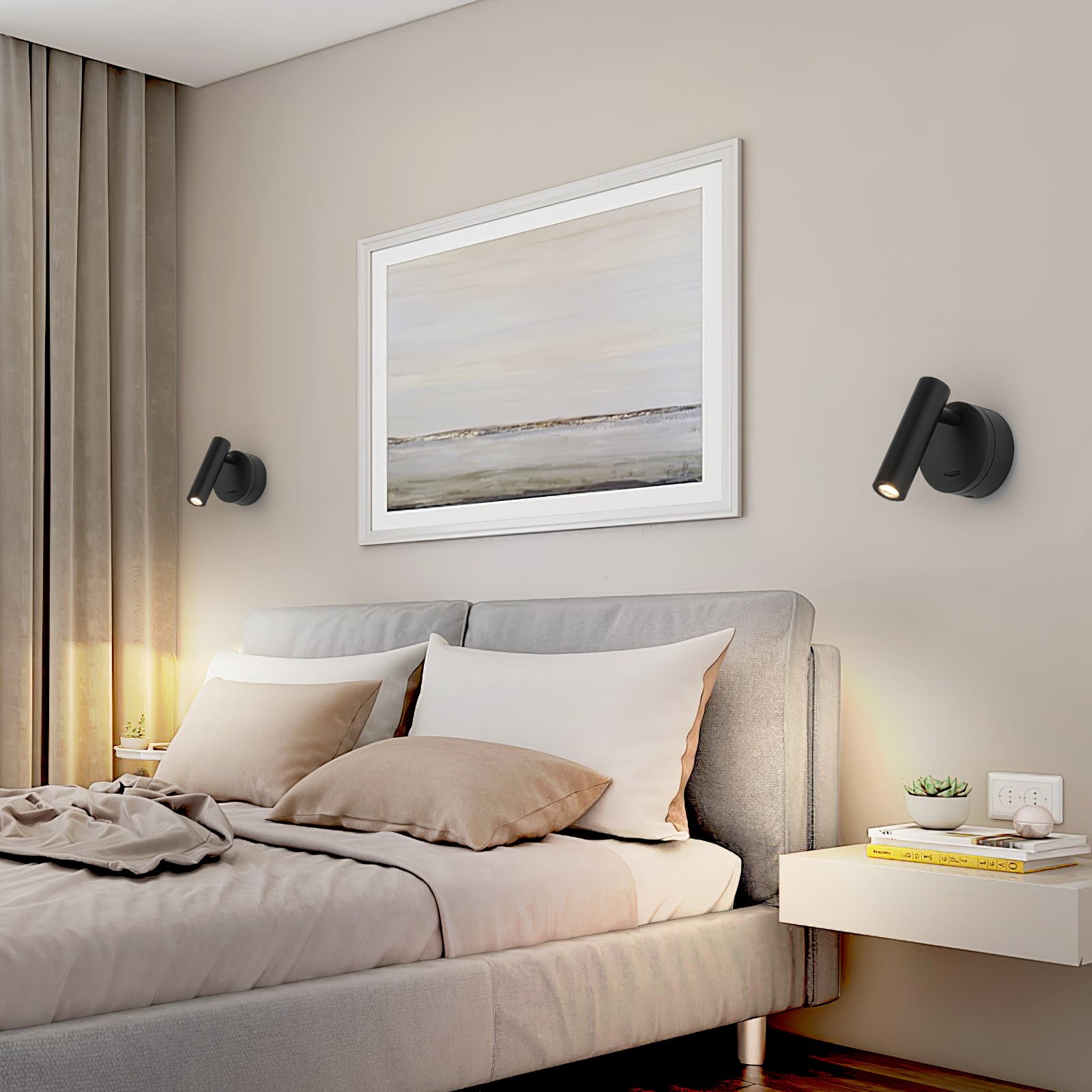 Simple Minimalist Reading LED Wall Lamp For Bedroom M329