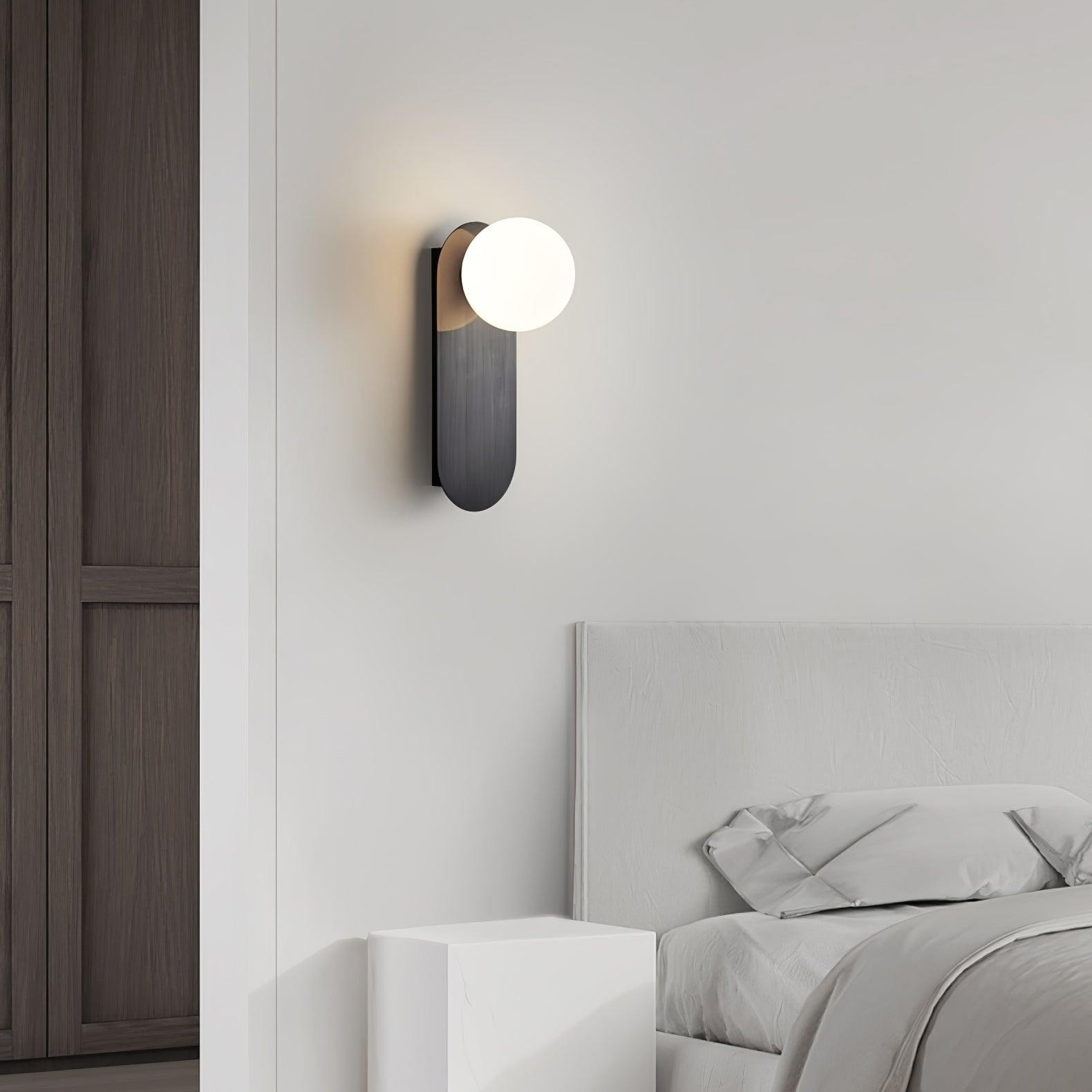 Modern Glass Base Sconce M280