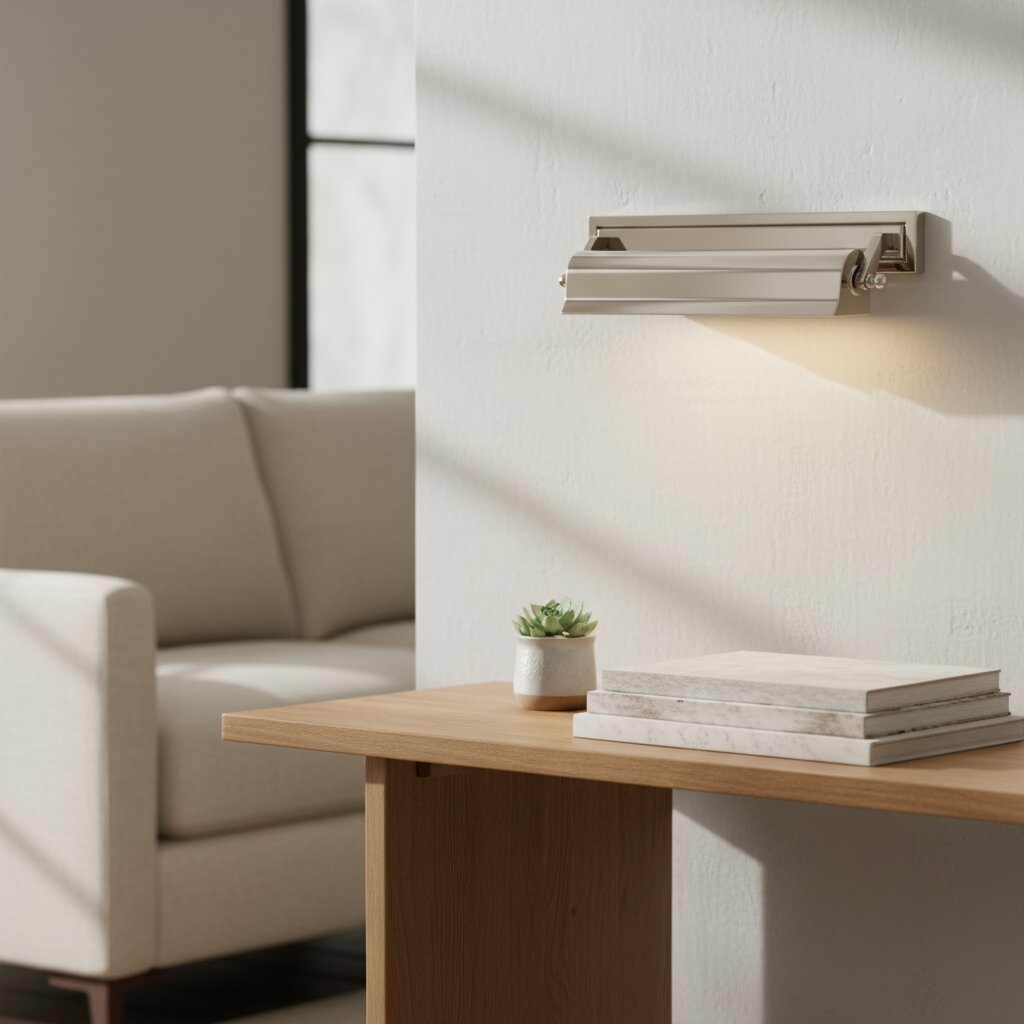 Libris Picture Light - Vintage-Inspired Metal Wall Lamp with Classic Silhouette for Bedroom T609