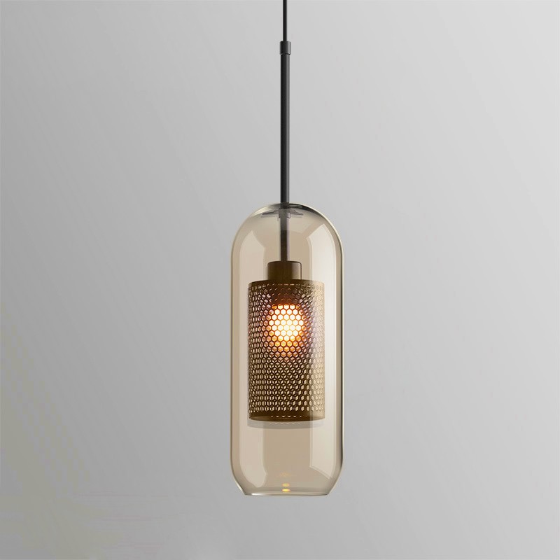 Modern Chiswick Glass Pendant Light Fixtures for Kitchen Dining Room
