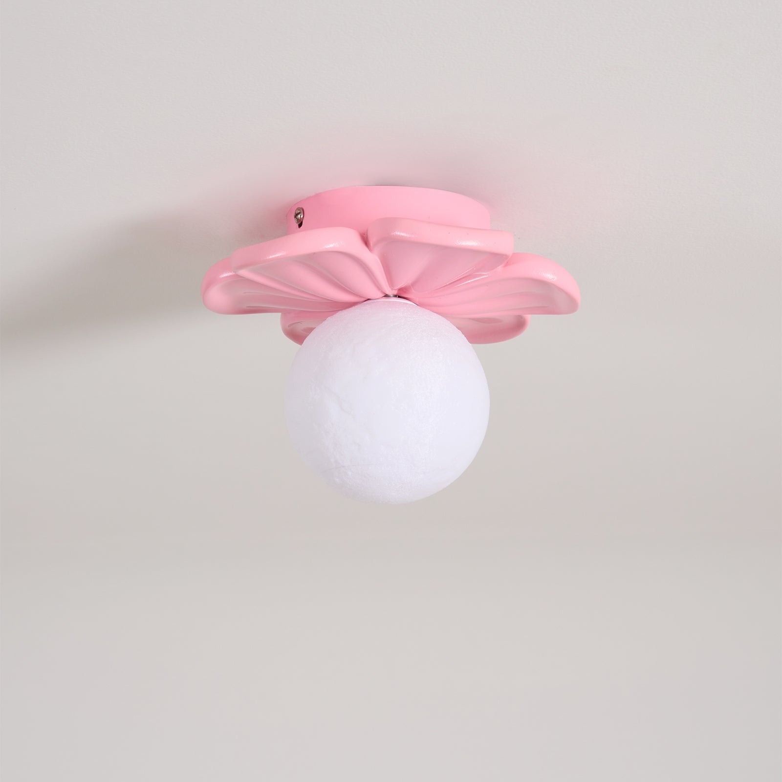 Cream Bloom Flower Ceiling Lamp T1632