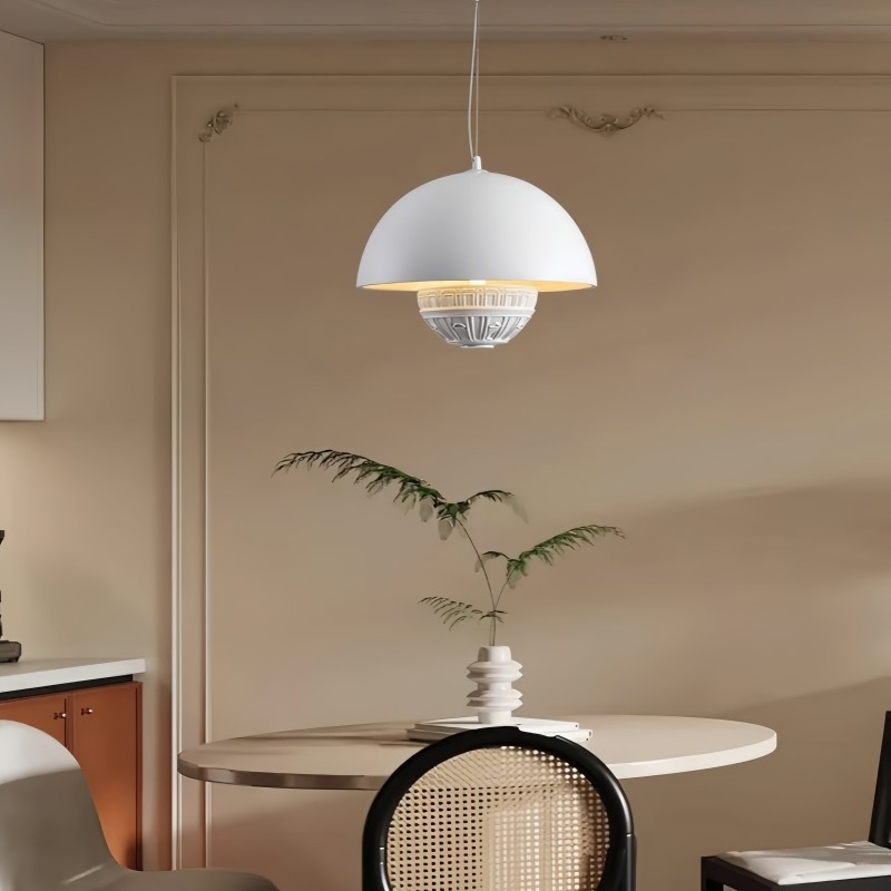 Semi Circular Metal Pendant Lamp M245