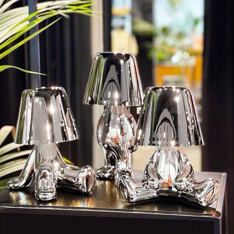 Aurabrova Human Figure Table Lamp - Modern Sculptural Design for Living Room