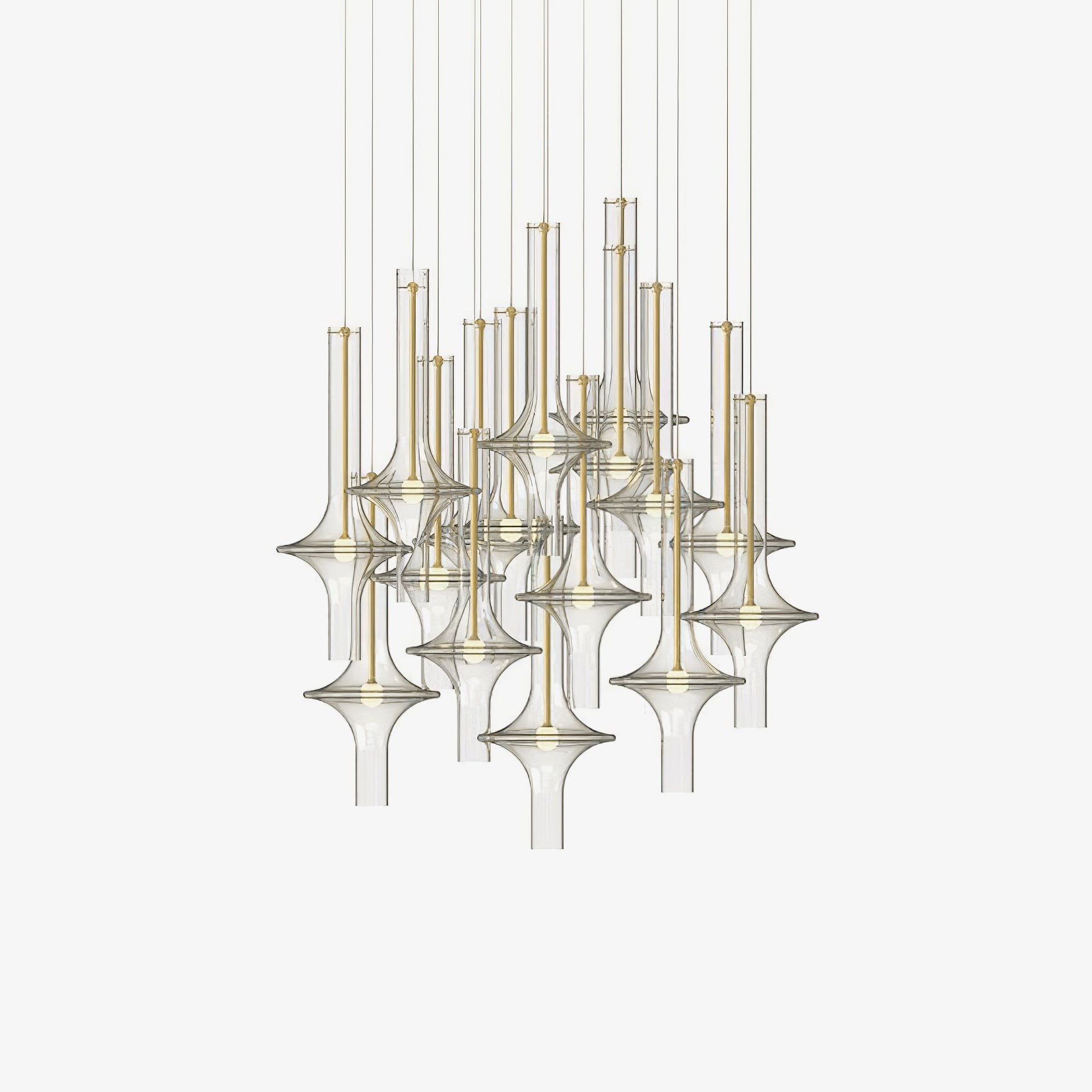 Modern Creative Glass Tube Pendant Lamp M02