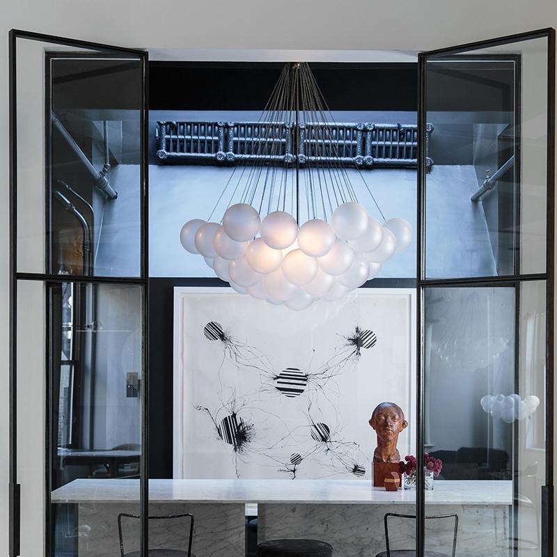 Cloud Orb Chandelier